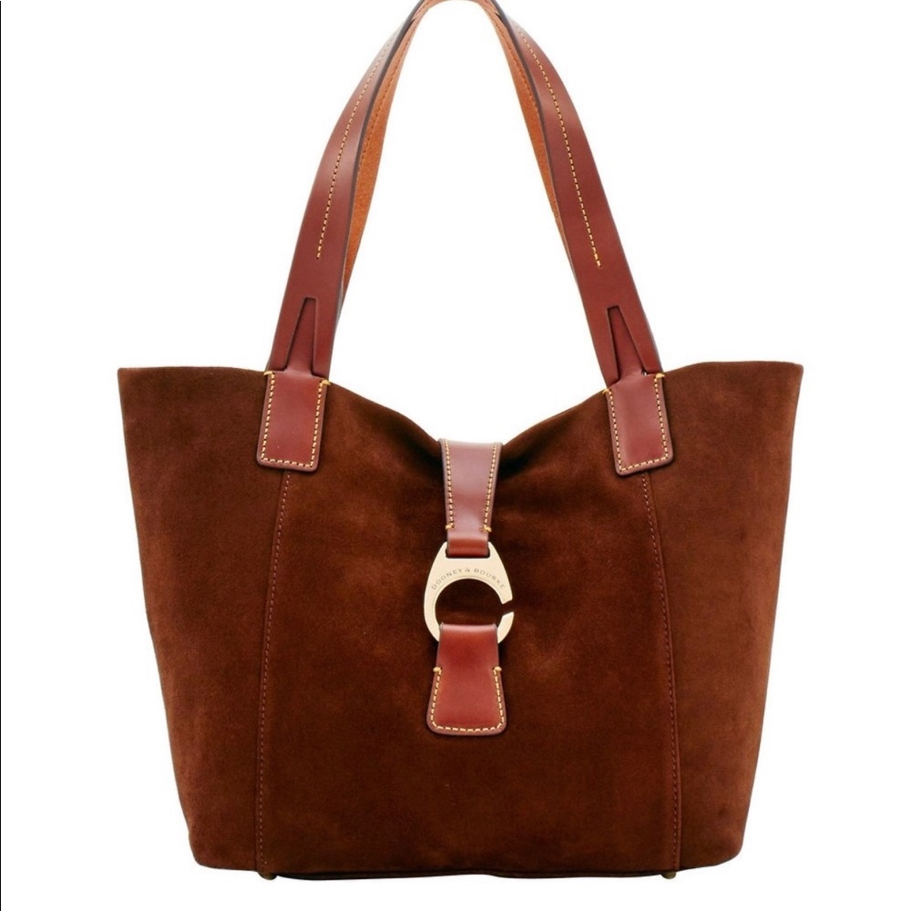 Dooney &Bourke suede derby tote